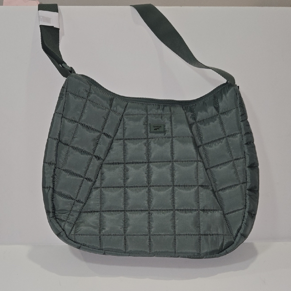 Quilted Green Shoulder Bag